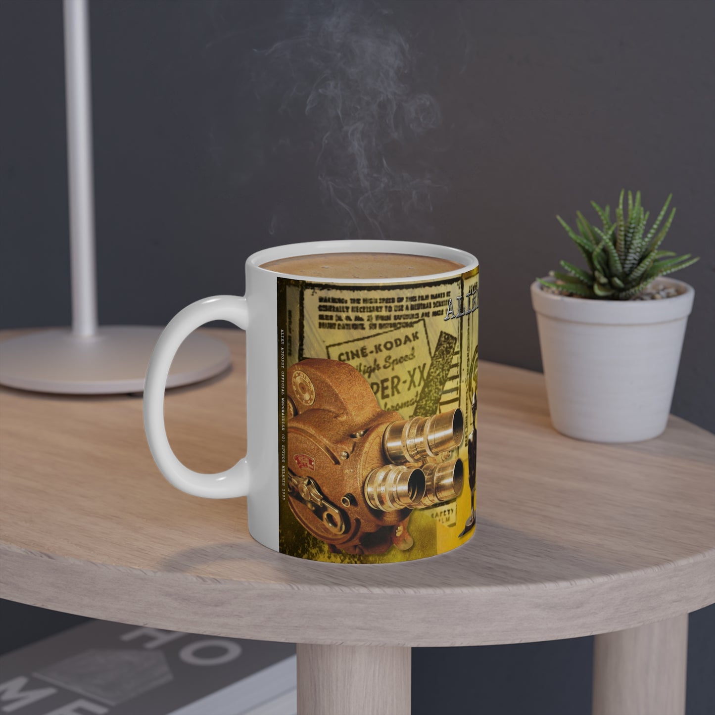 ALIEN AUTOPSY SUPER XX FILM WHITE GLOSSY MUG 11 OZ