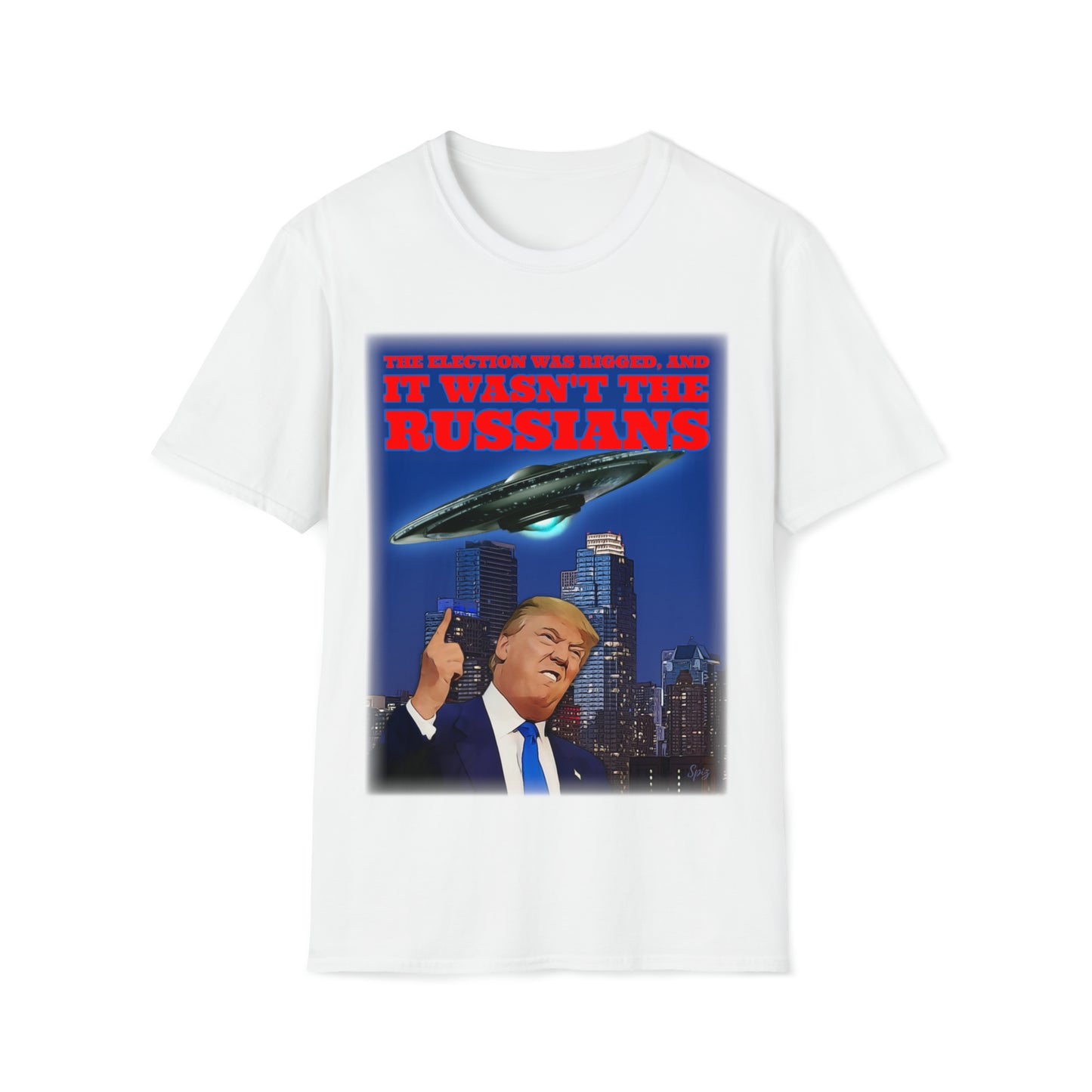 IT WASN'T THE RUSSIANS UNISEX COTTON T-SHIRT