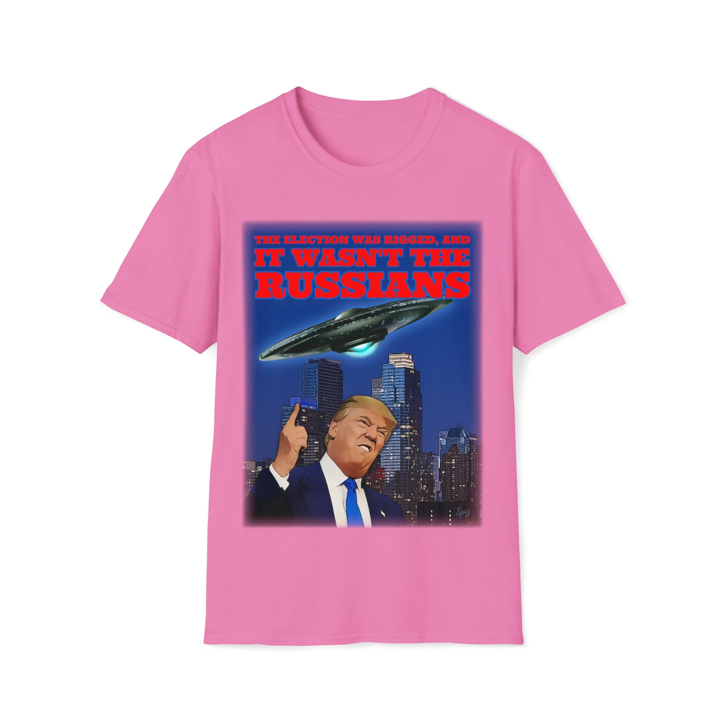 IT WASN'T THE RUSSIANS UNISEX COTTON T-SHIRT