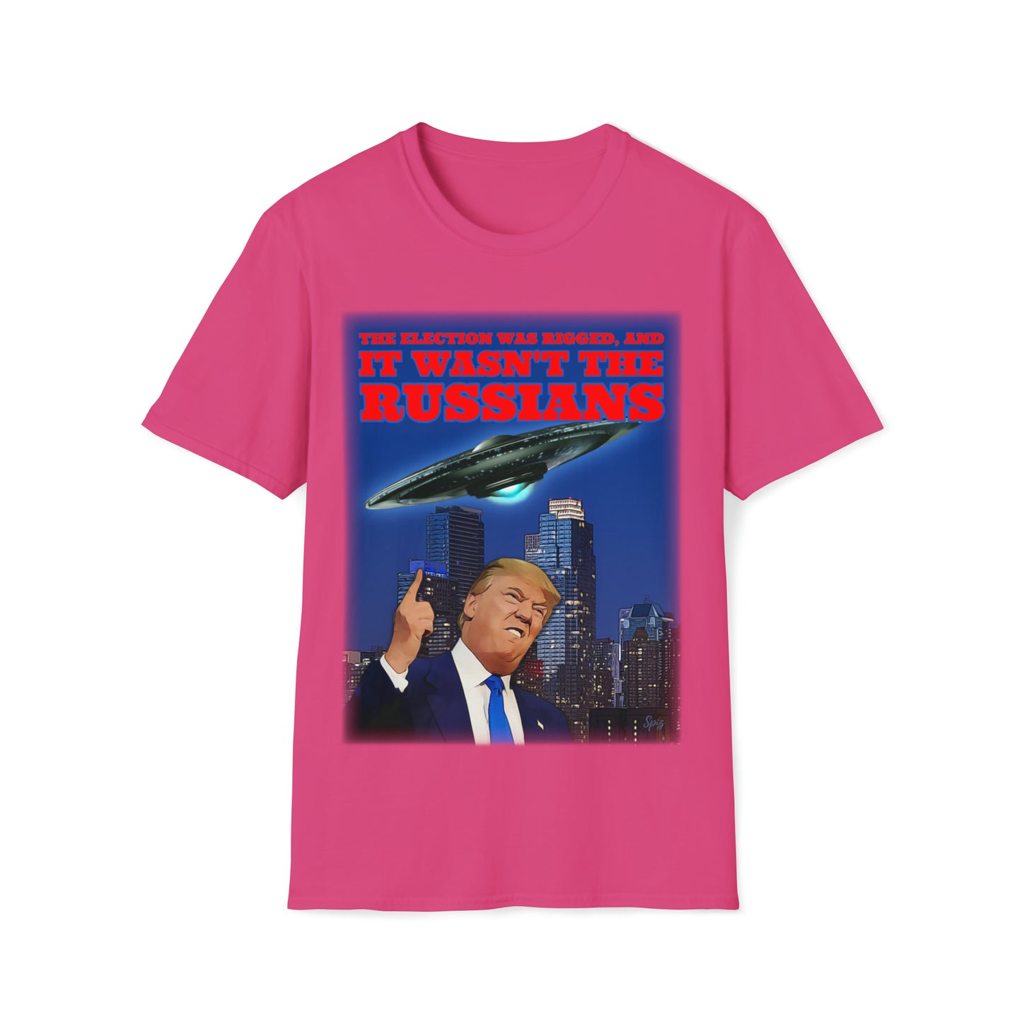 IT WASN'T THE RUSSIANS UNISEX COTTON T-SHIRT