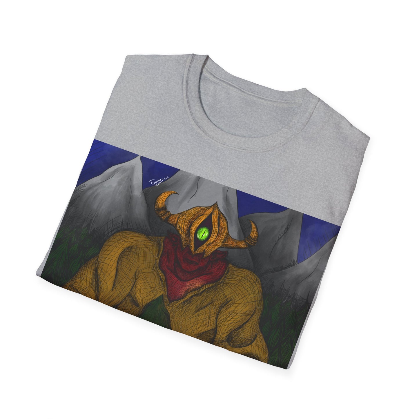 "OXYN" BY JOEY WATTS UNISEX SOFTSTYLE T-SHIRT