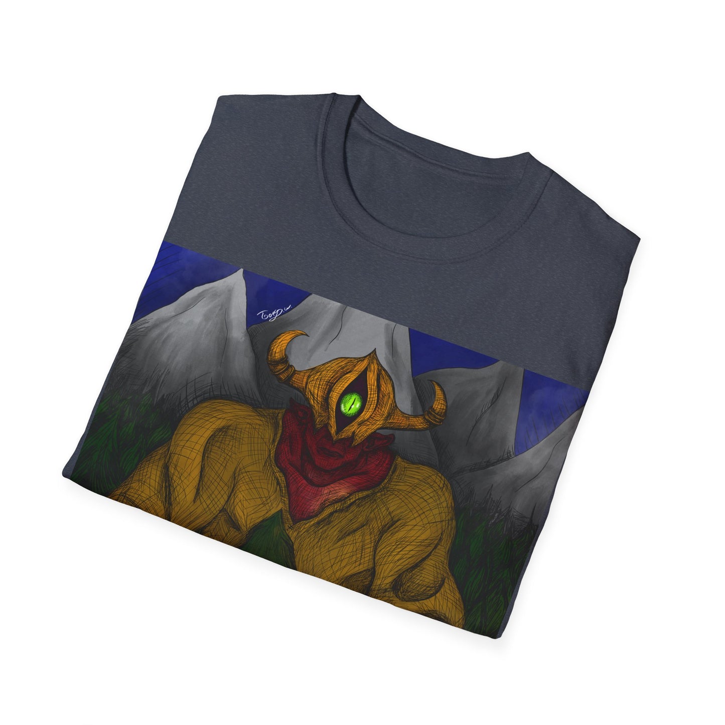 "OXYN" BY JOEY WATTS UNISEX SOFTSTYLE T-SHIRT