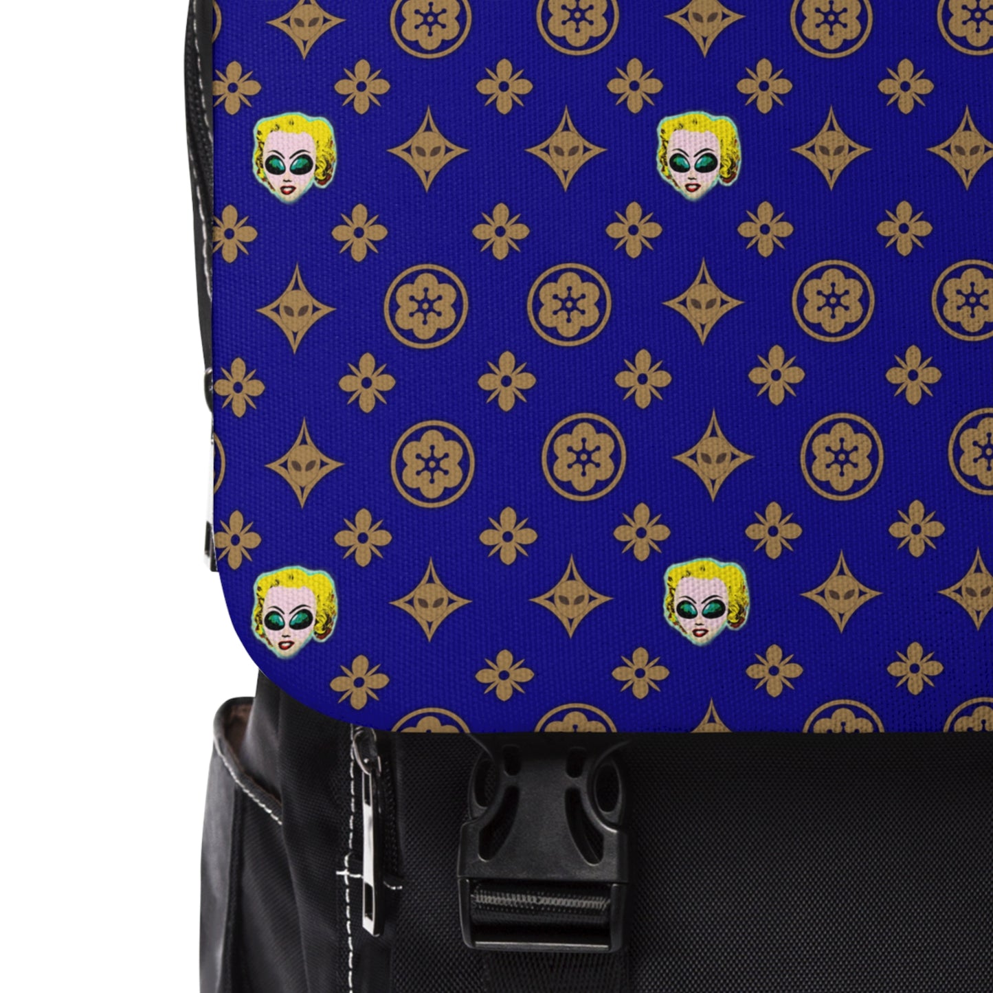 B 'Malien Monroe' POP ART Unisex Casual Shoulder Backpack