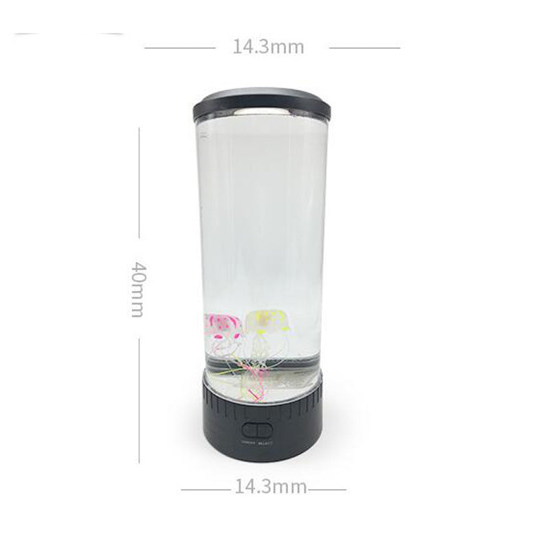 L Alien Jellyfish Fantasy LED Lamp, Colour Changing Jellyfish Tank Aquarium Led Lamp Relaxing Mood Night Light