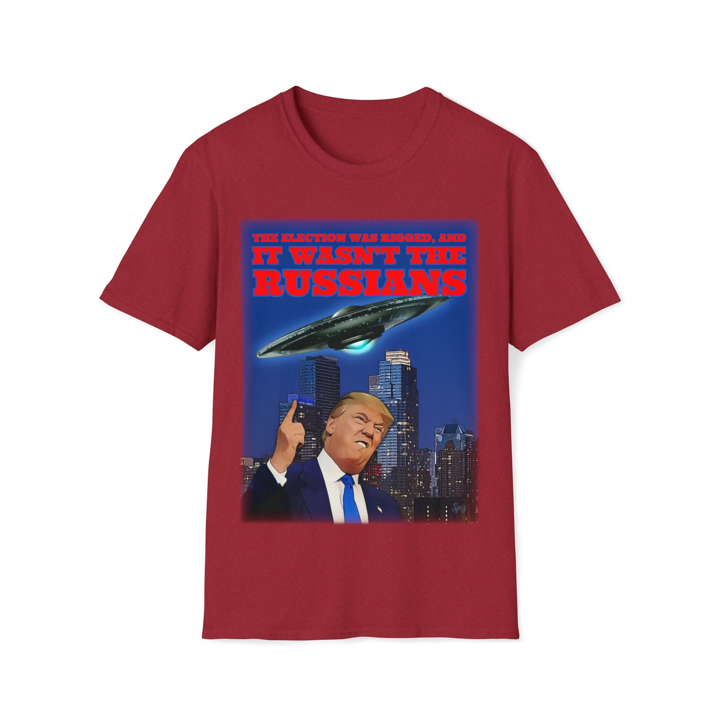 IT WASN'T THE RUSSIANS UNISEX COTTON T-SHIRT