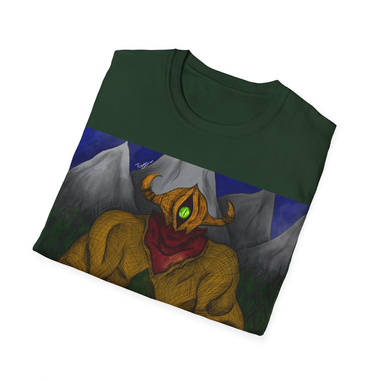 "OXYN" BY JOEY WATTS UNISEX SOFTSTYLE T-SHIRT