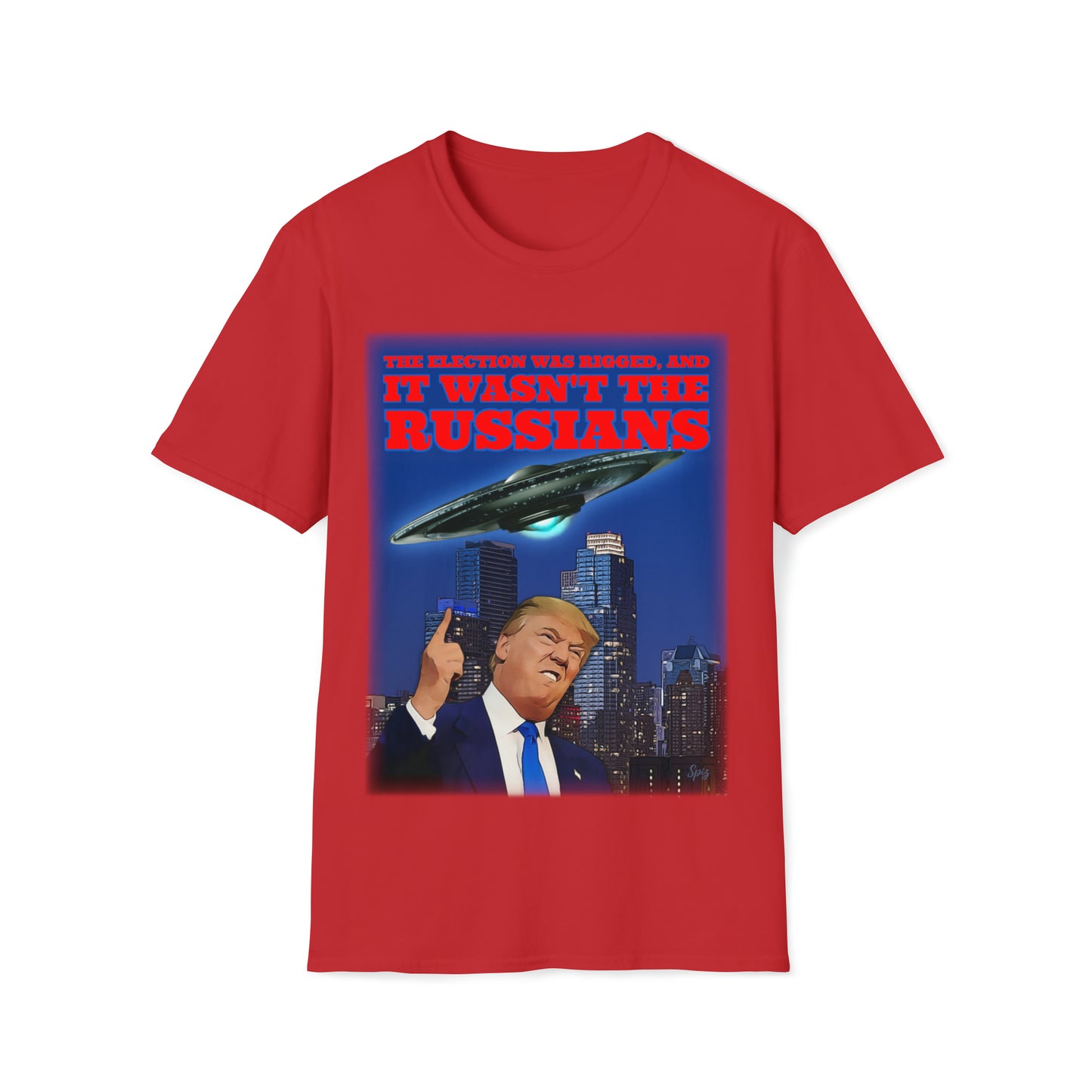 IT WASN'T THE RUSSIANS UNISEX COTTON T-SHIRT