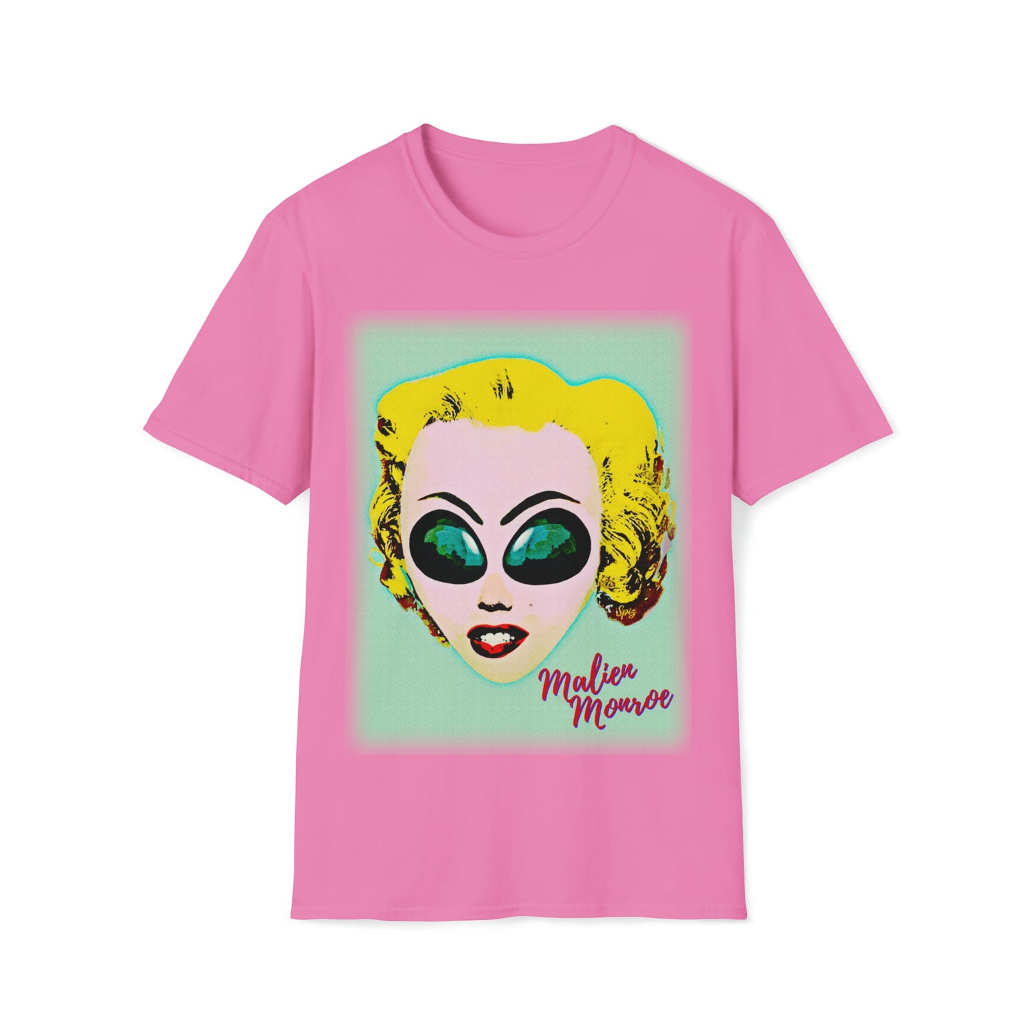 MALIEN MONROE POP ART #2 UNISEX COTTON T-SHIRT
