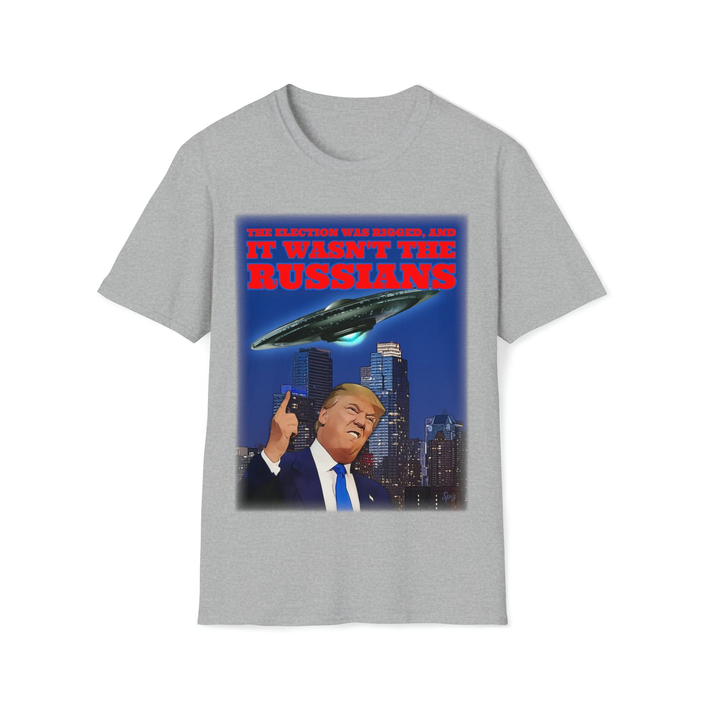 IT WASN'T THE RUSSIANS UNISEX COTTON T-SHIRT