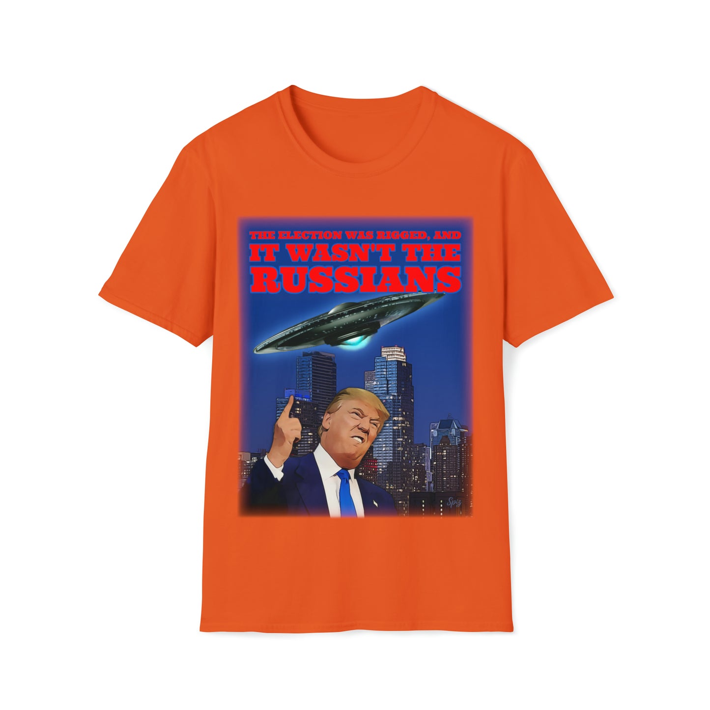 IT WASN'T THE RUSSIANS UNISEX COTTON T-SHIRT