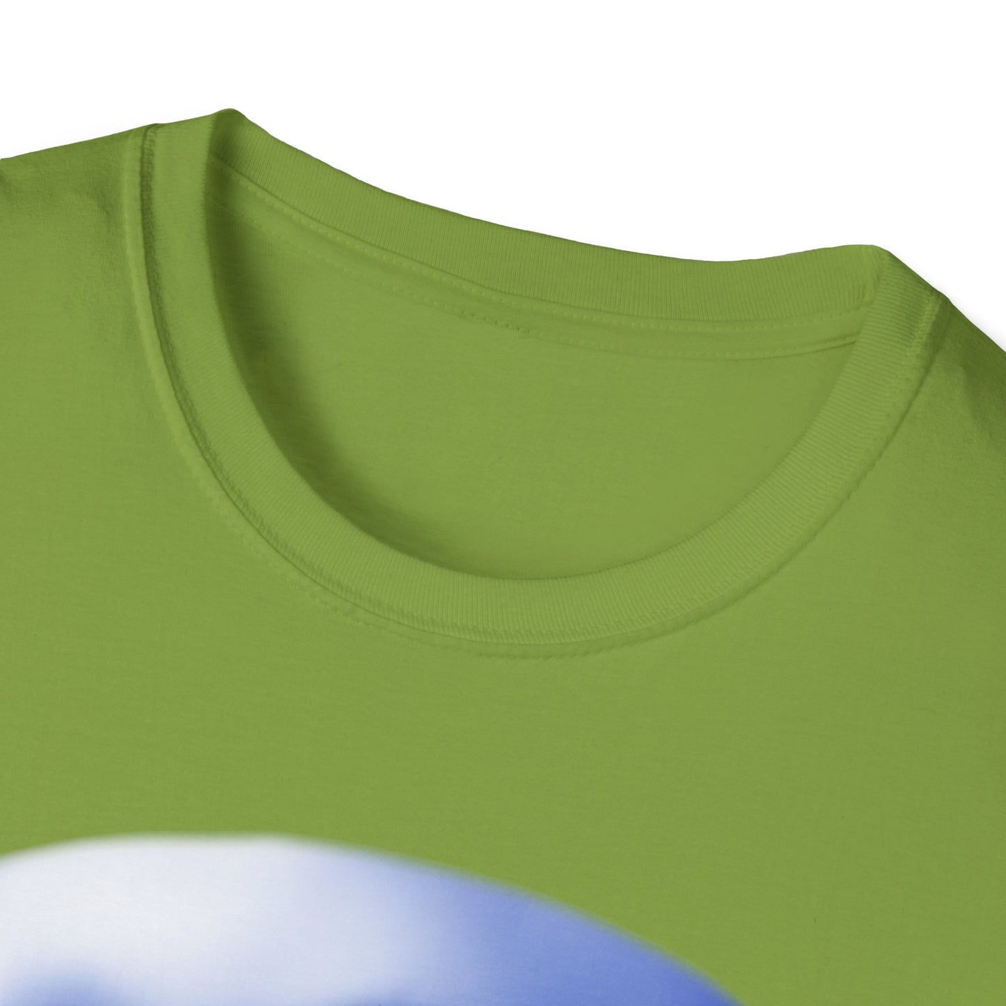 GIVE ME SIX FEATURING WATTS THE FRIENDLY ALIEN BY JOEY WATTS UNISEX SOFTSTYLE T-SHIRT