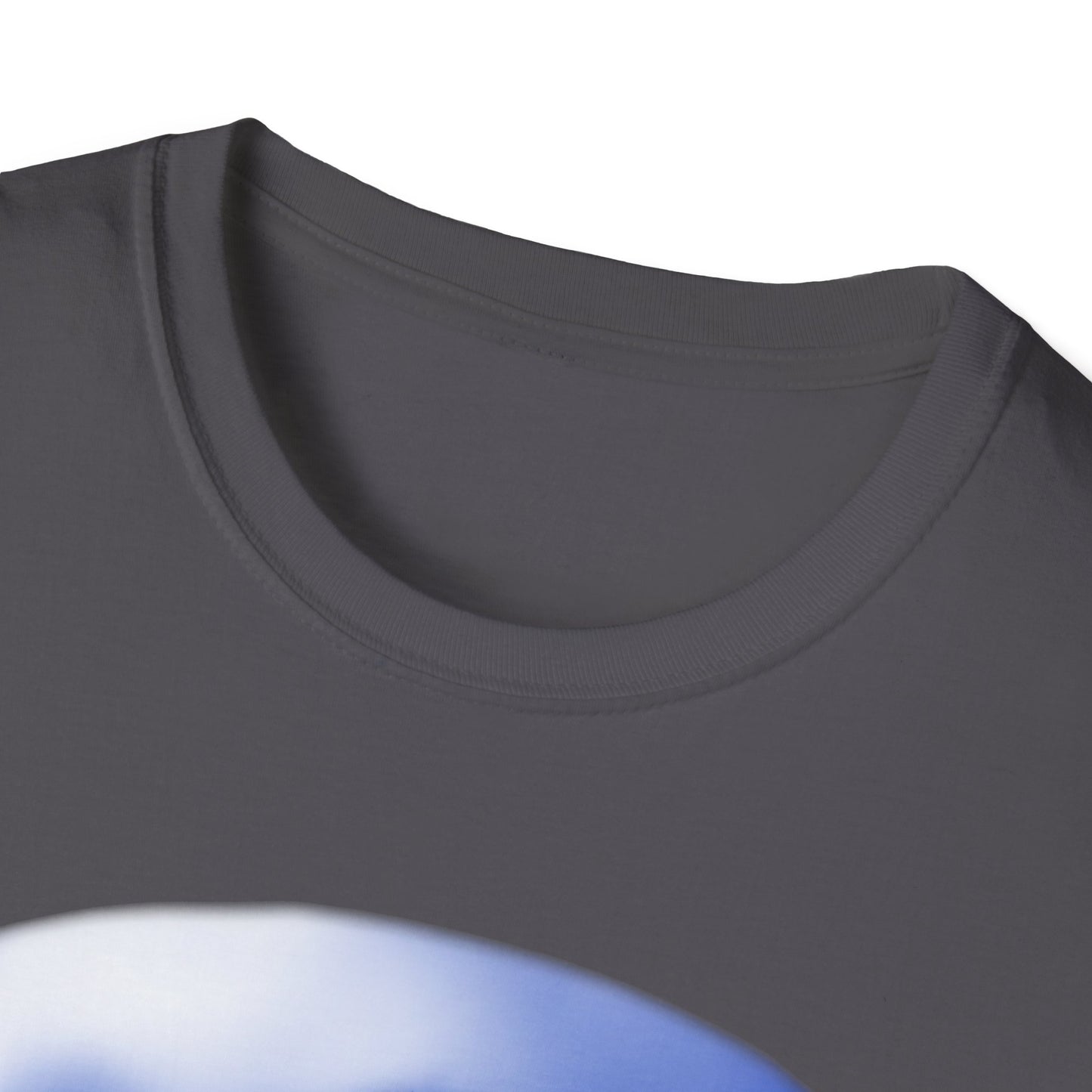 GIVE ME SIX FEATURING WATTS THE FRIENDLY ALIEN BY JOEY WATTS UNISEX SOFTSTYLE T-SHIRT