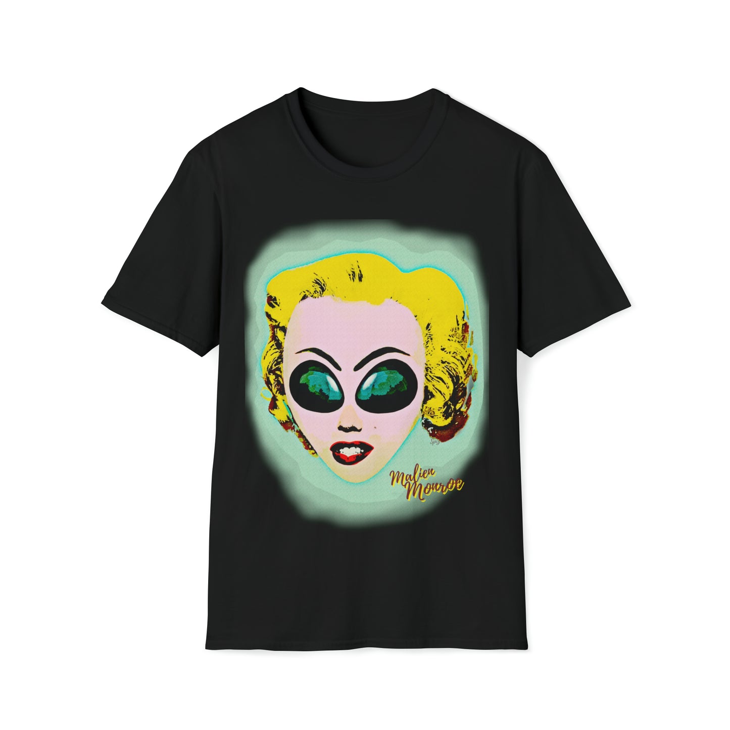 MALEIN MONROE POP ART UNISEX COTTON T-SHIRT