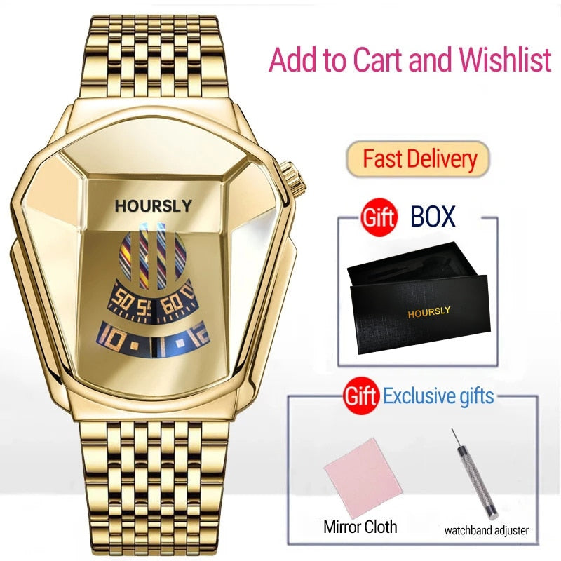UNISEX FUTURISTIC ALIEN TECH WATCH, IN MANY COLOUR COMBINATIONS, STAINLESS STEEL TECHNOLOGY, FASHION QUARTZ WATCH FOR MEN 2021 RELOGIO MASCULINO