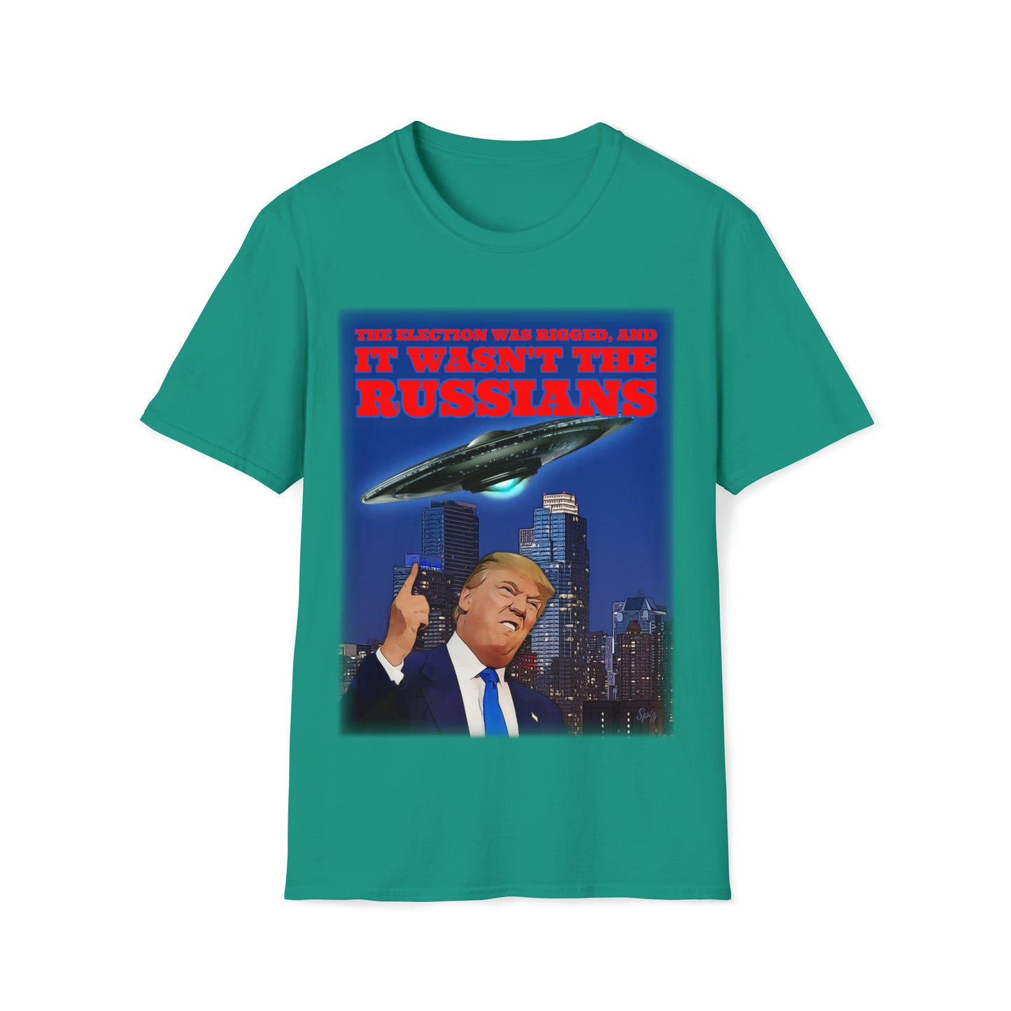 IT WASN'T THE RUSSIANS UNISEX COTTON T-SHIRT