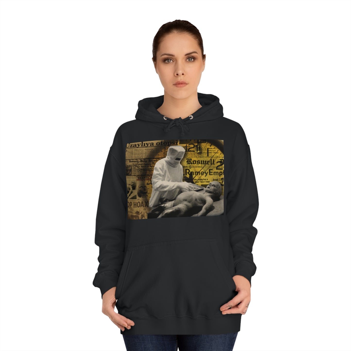 UNISEX COLLEGE HOODIE