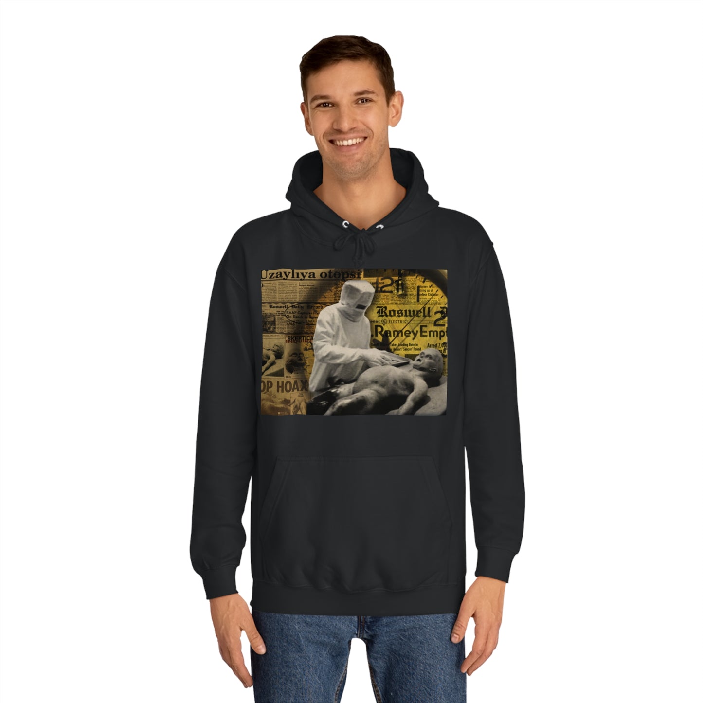 UNISEX COLLEGE HOODIE