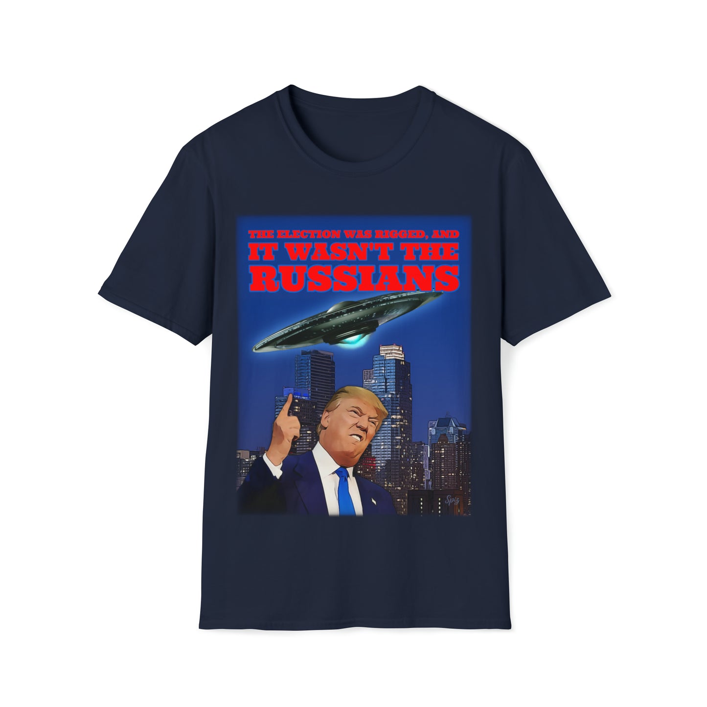 IT WASN'T THE RUSSIANS UNISEX COTTON T-SHIRT