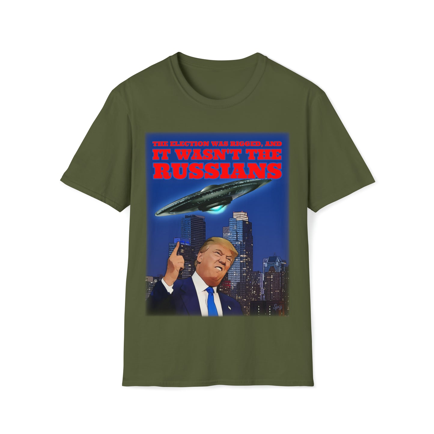 IT WASN'T THE RUSSIANS UNISEX COTTON T-SHIRT