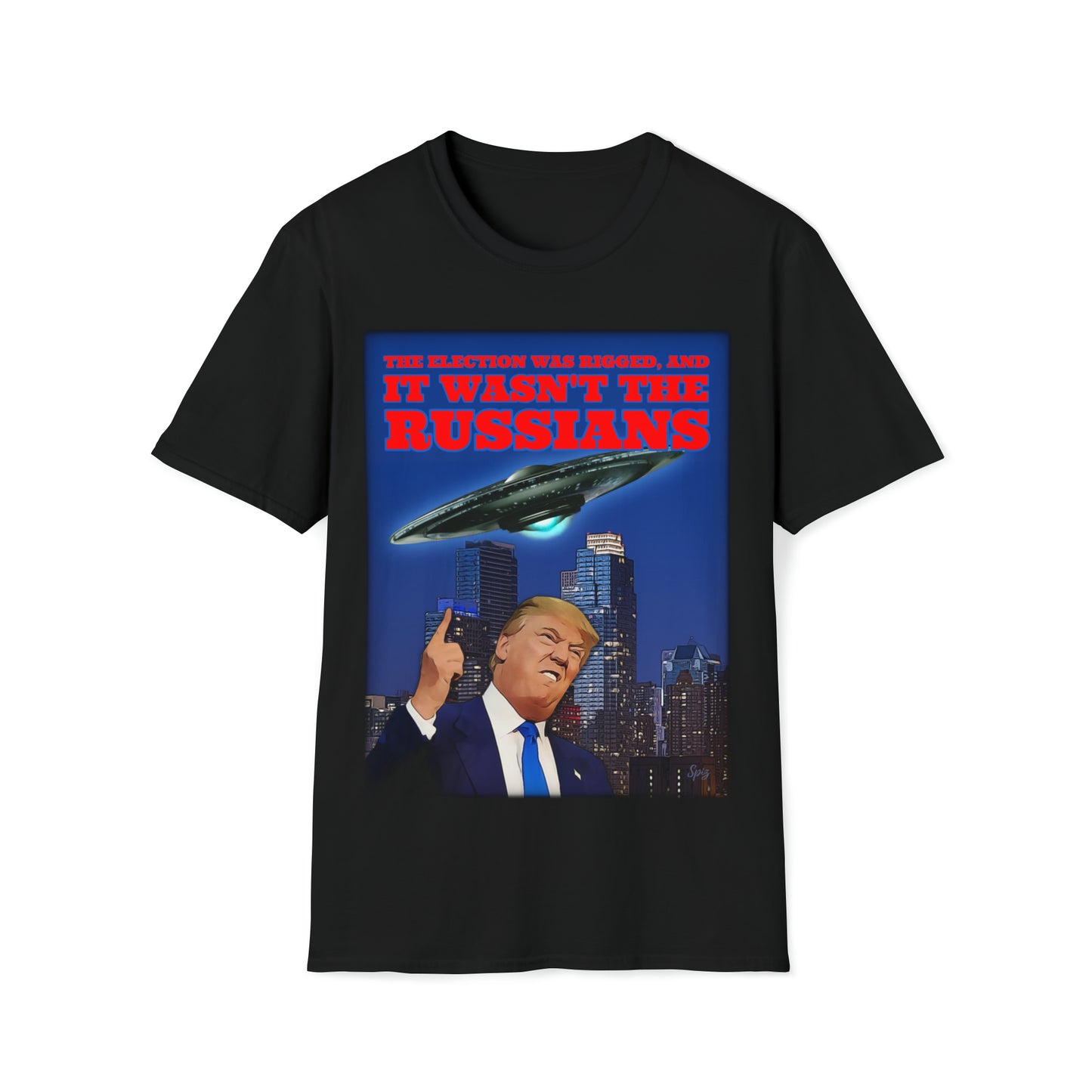 IT WASN'T THE RUSSIANS UNISEX COTTON T-SHIRT