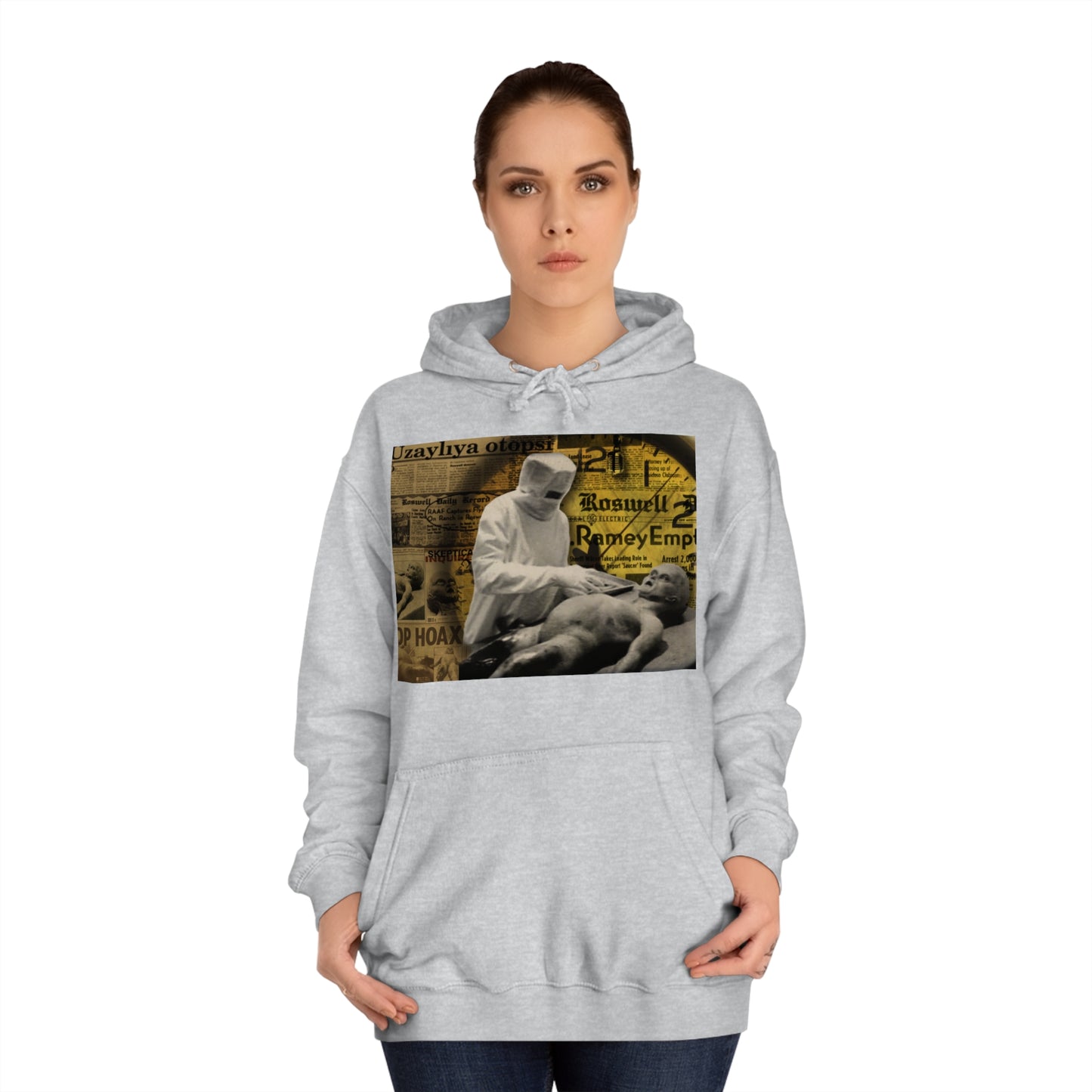 UNISEX COLLEGE HOODIE