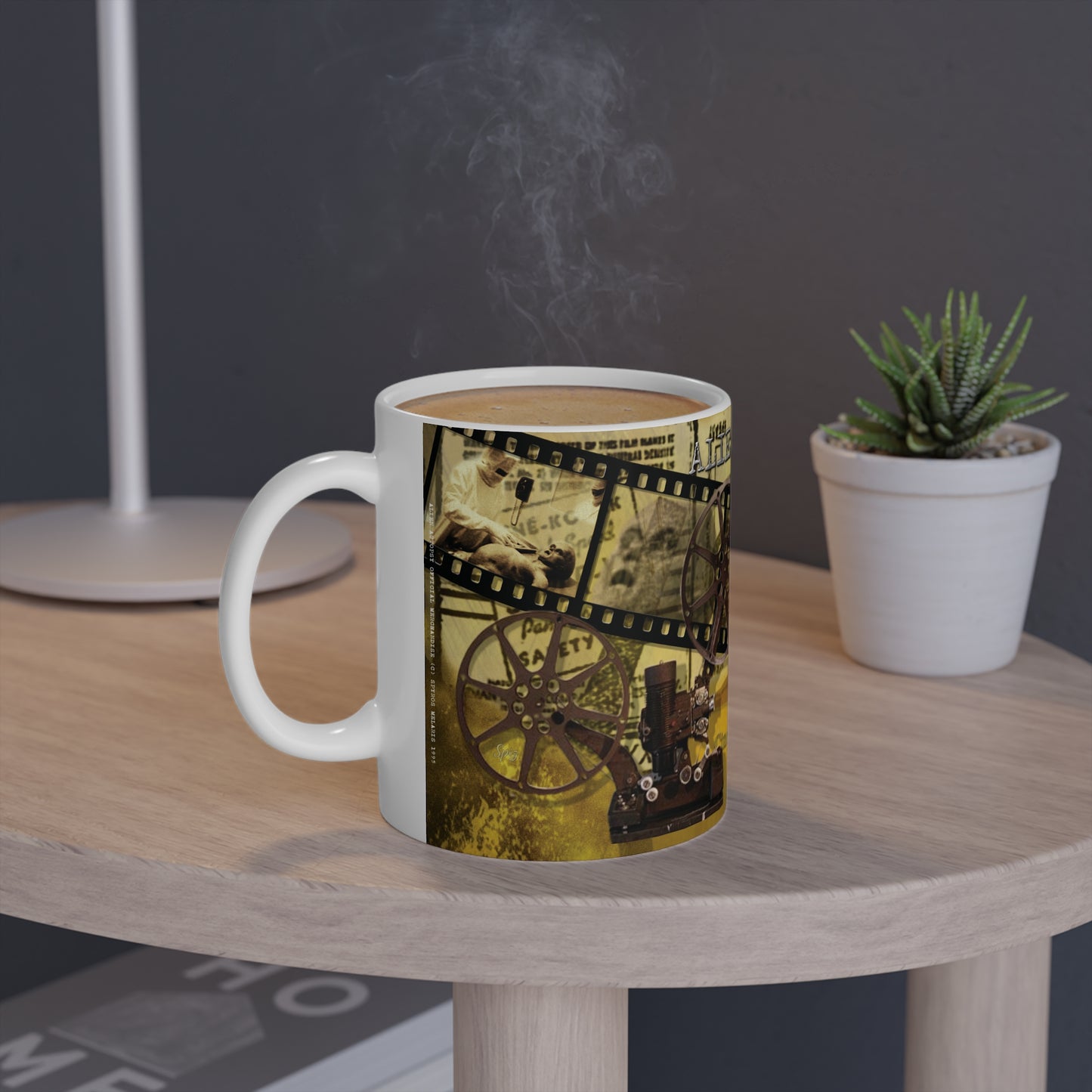 ALIEN AUTOPSY SUPER XX FILM #2 WHITE GLOSSY MUG 11 OZ