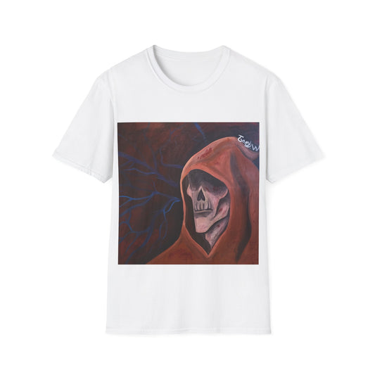 FATHER OF DEATH BY JOEY WATTS UNISEX SOFTSTYLE T-SHIRT