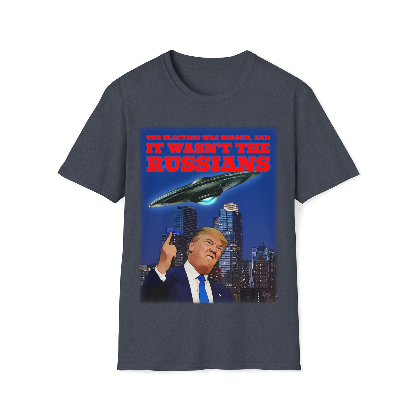 IT WASN'T THE RUSSIANS UNISEX COTTON T-SHIRT