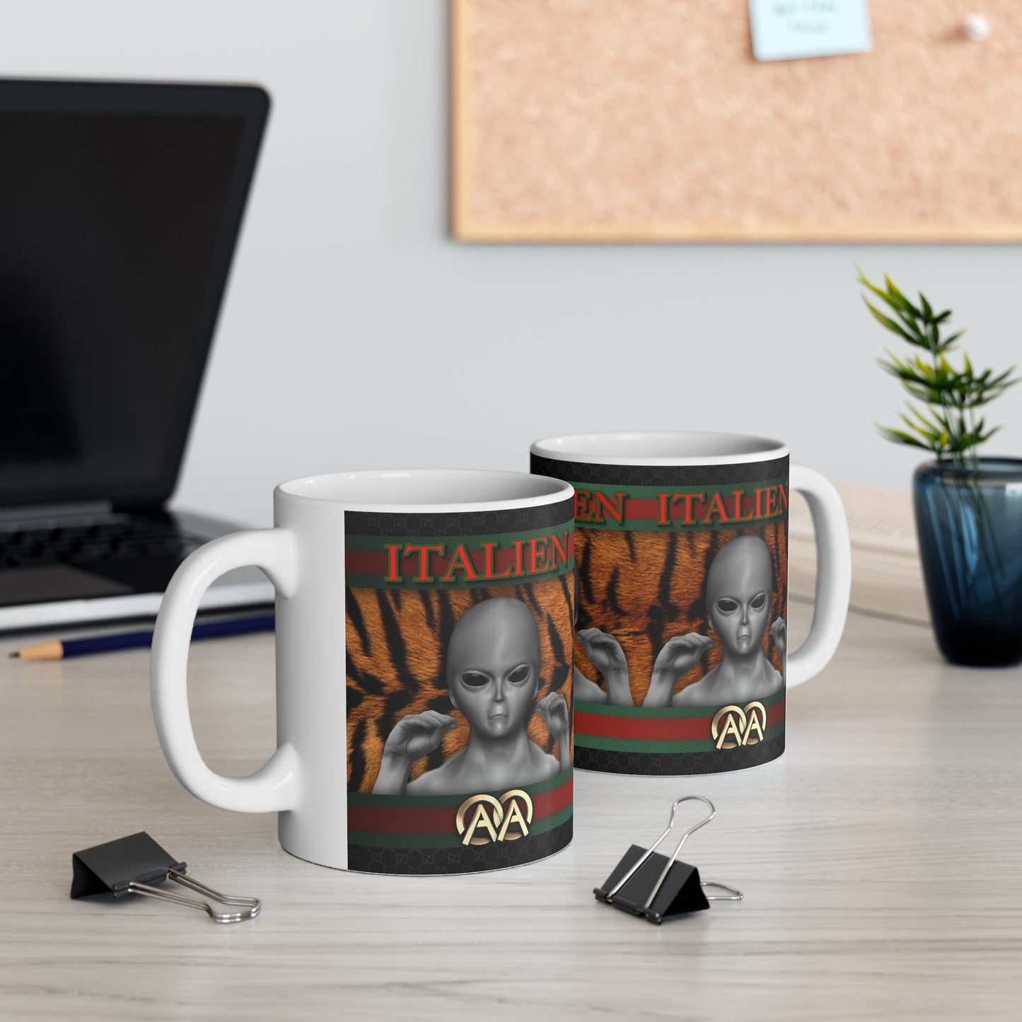 1 MUG: ITALIEN Designer #5 Ceramic Mug 11oz