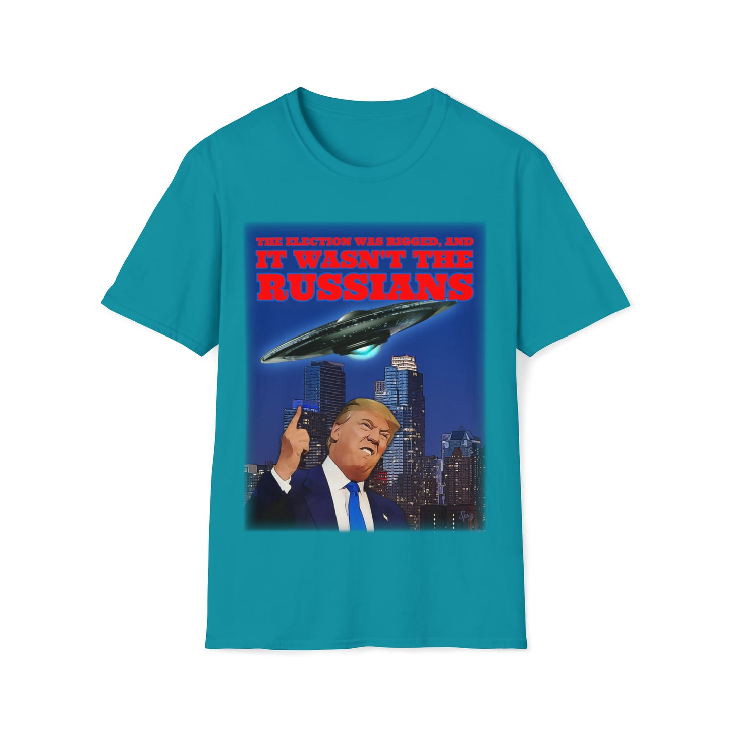 IT WASN'T THE RUSSIANS UNISEX COTTON T-SHIRT