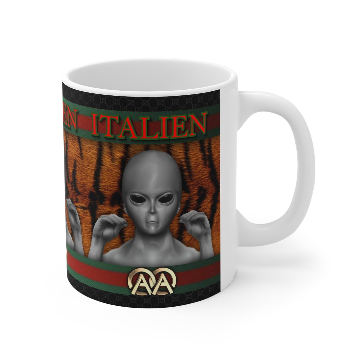 1 MUG: ITALIEN Designer #5 Ceramic Mug 11oz