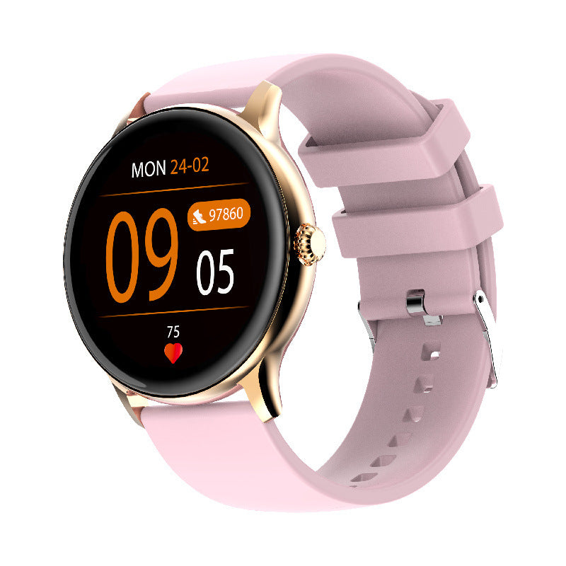 HEALTH SMART WATCH, MEASURES BLOOD PRESSURE, HEART RATE, STEPS TAKEN, SLEEP CYCLES, AND ALARM ECT.