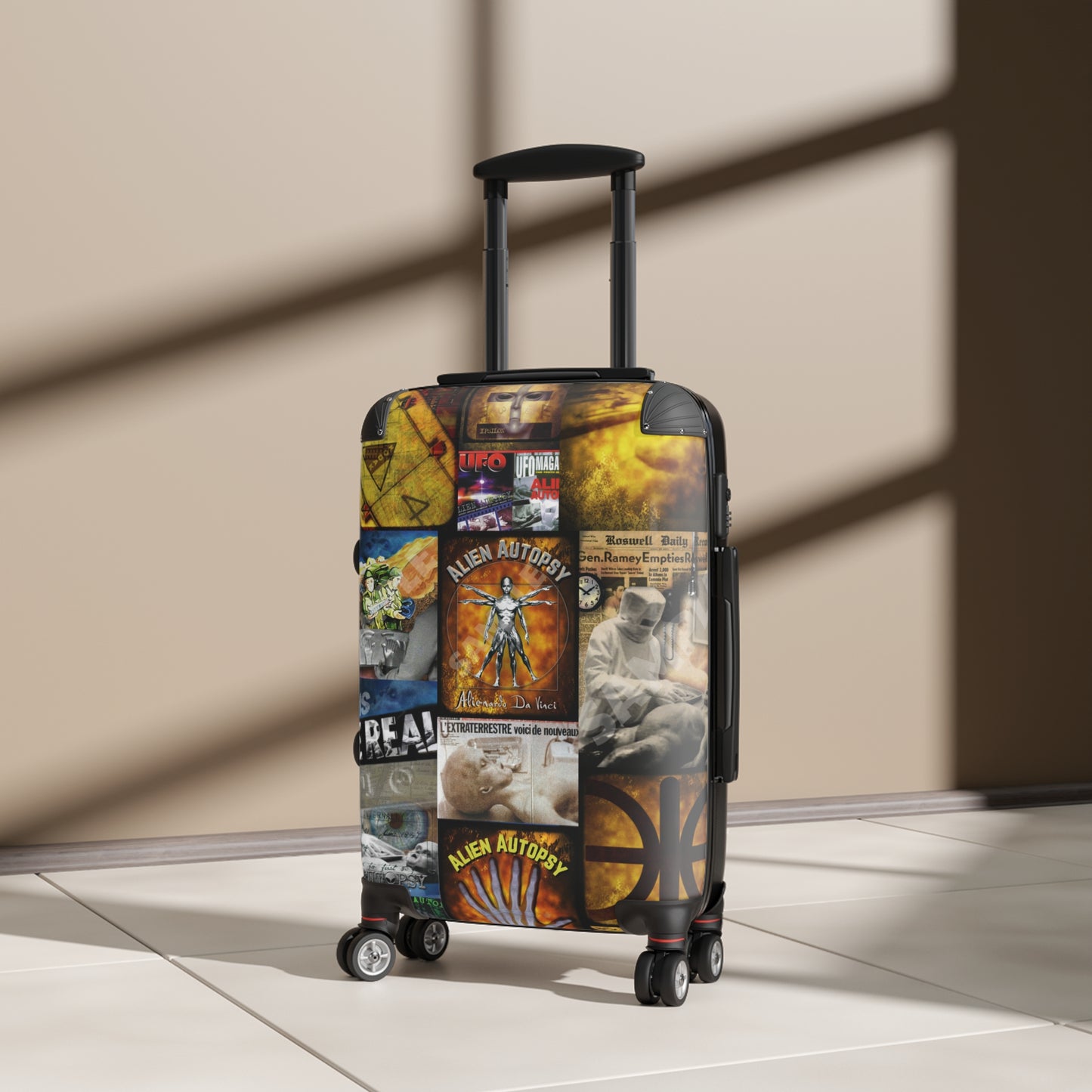 ALIEN AUTOPSY MONTAGE SUITCASE