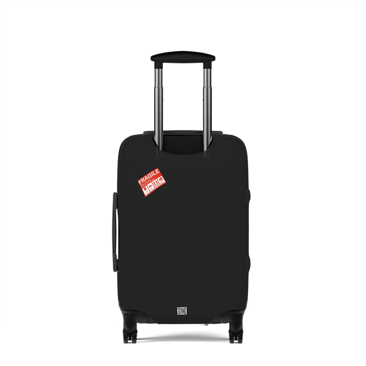 BLACK, NOTHING TO DECLARE, ALIEN AUTOPSY DESIGN CARRY-ON SUITCASE COVER PROTECTOR