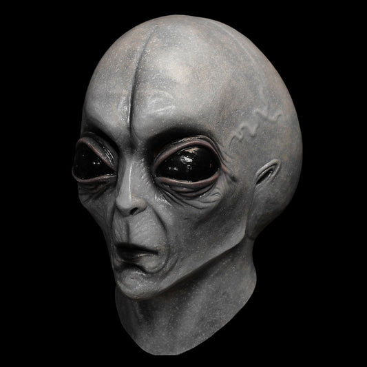 ALIEN MASK LATEX HEADGEAR HALLOWEEN