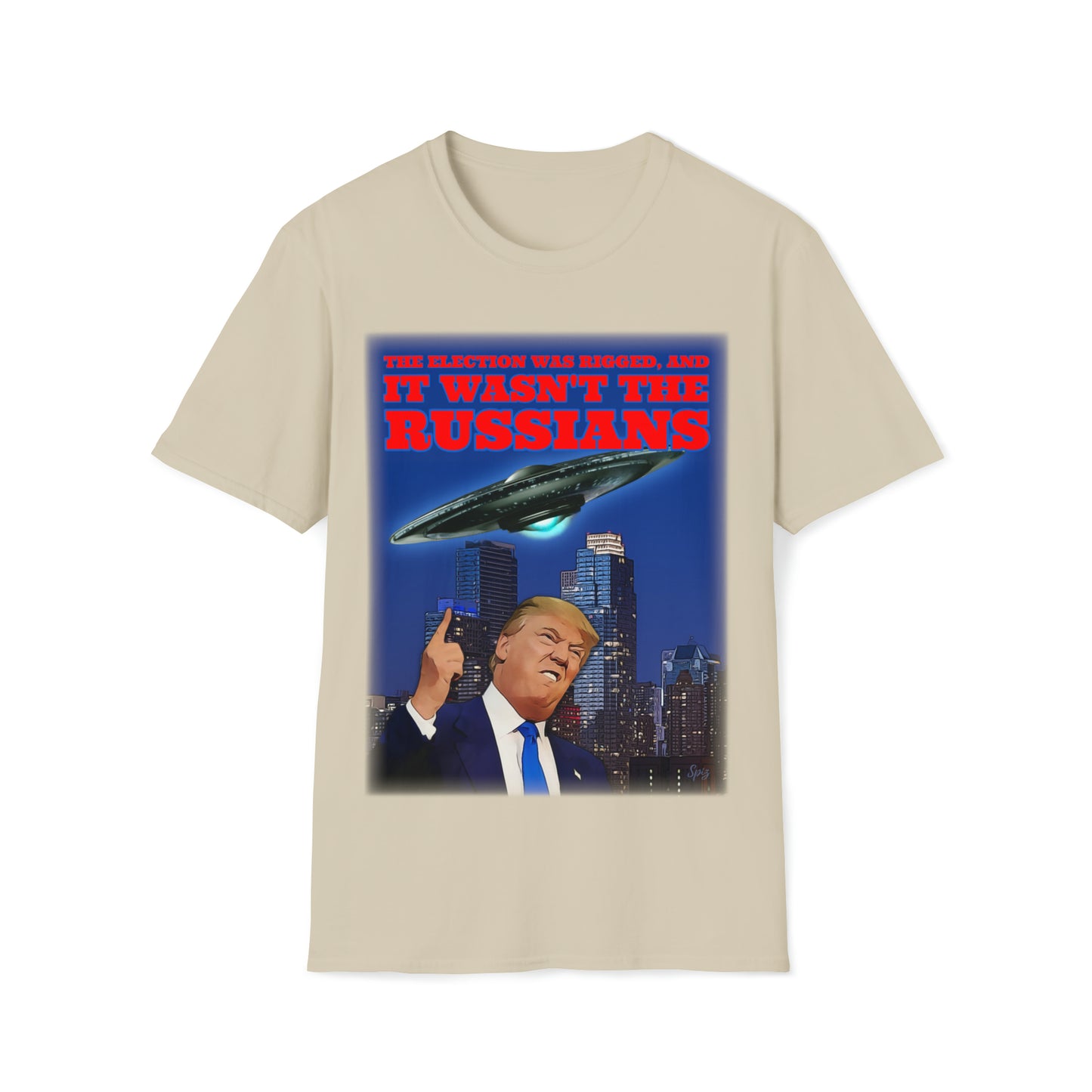 IT WASN'T THE RUSSIANS UNISEX COTTON T-SHIRT