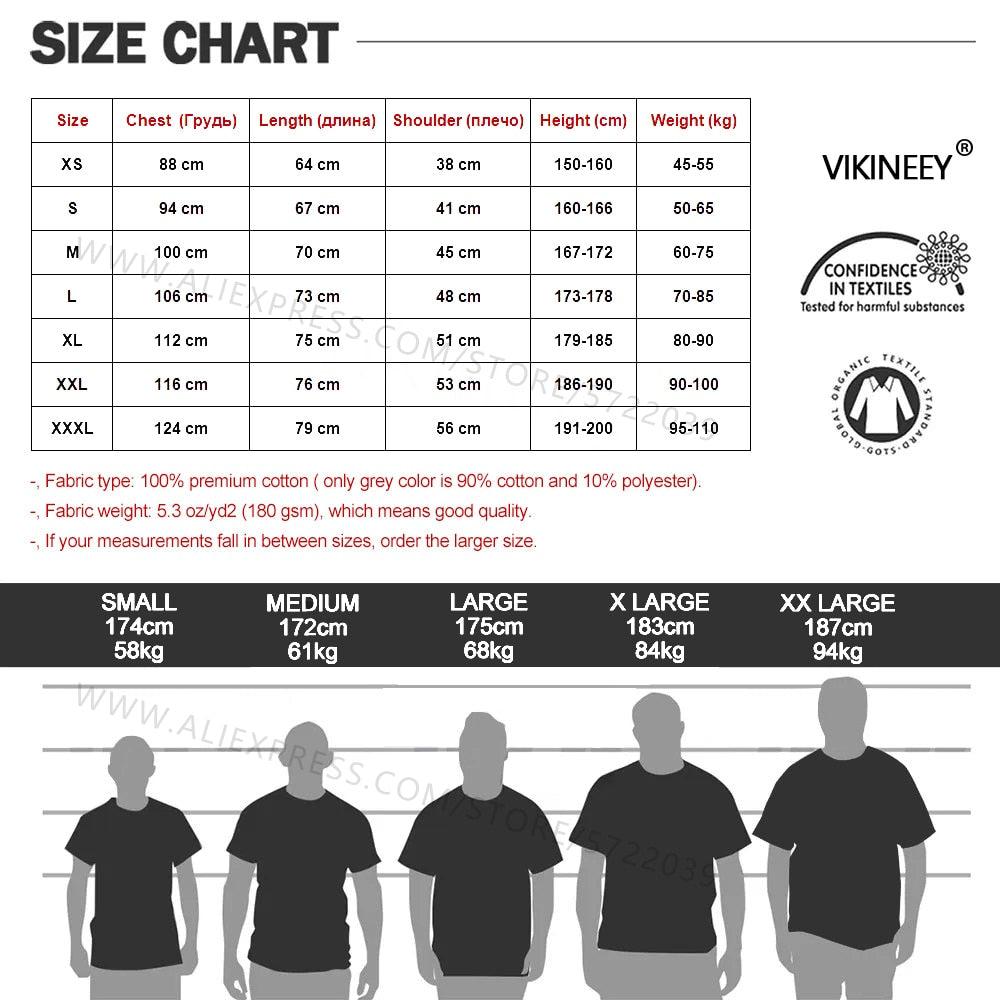 ALIEN WAVE COTTON T-SHIRT FOR MEN