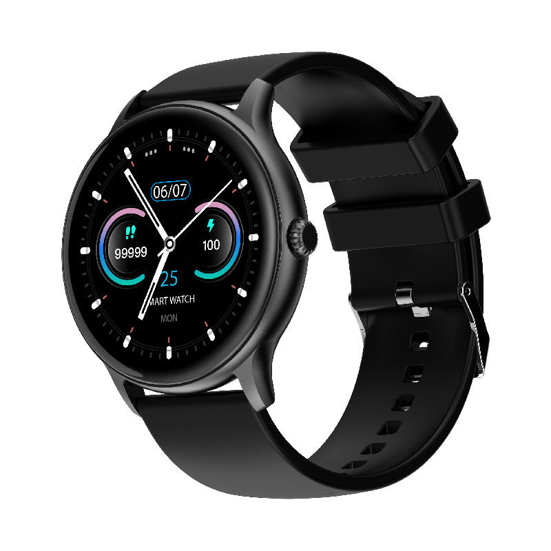 HEALTH SMART WATCH, MEASURES BLOOD PRESSURE, HEART RATE, STEPS TAKEN, SLEEP CYCLES, AND ALARM ECT.