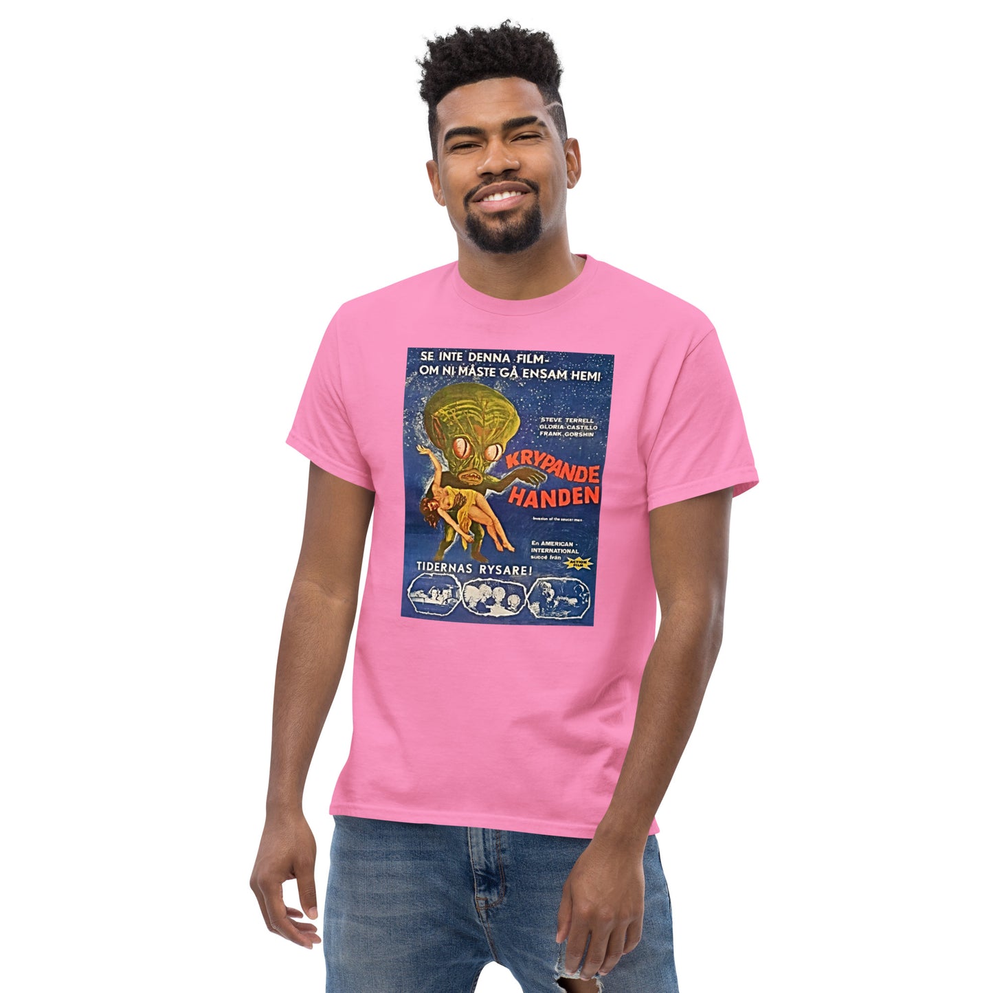 KRYPANDE HANDE (CREEPY HAND) RETRO MOVIE MEN'S CLASSIC TEE