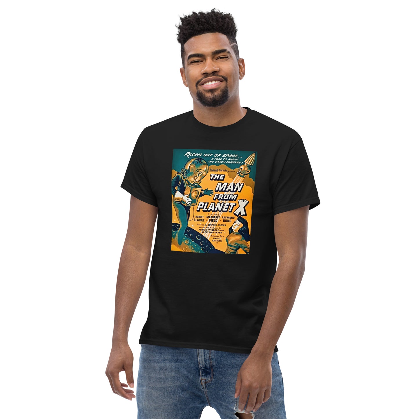 THE MAN FROM PLANET X MEN'S CLASSIC TEE