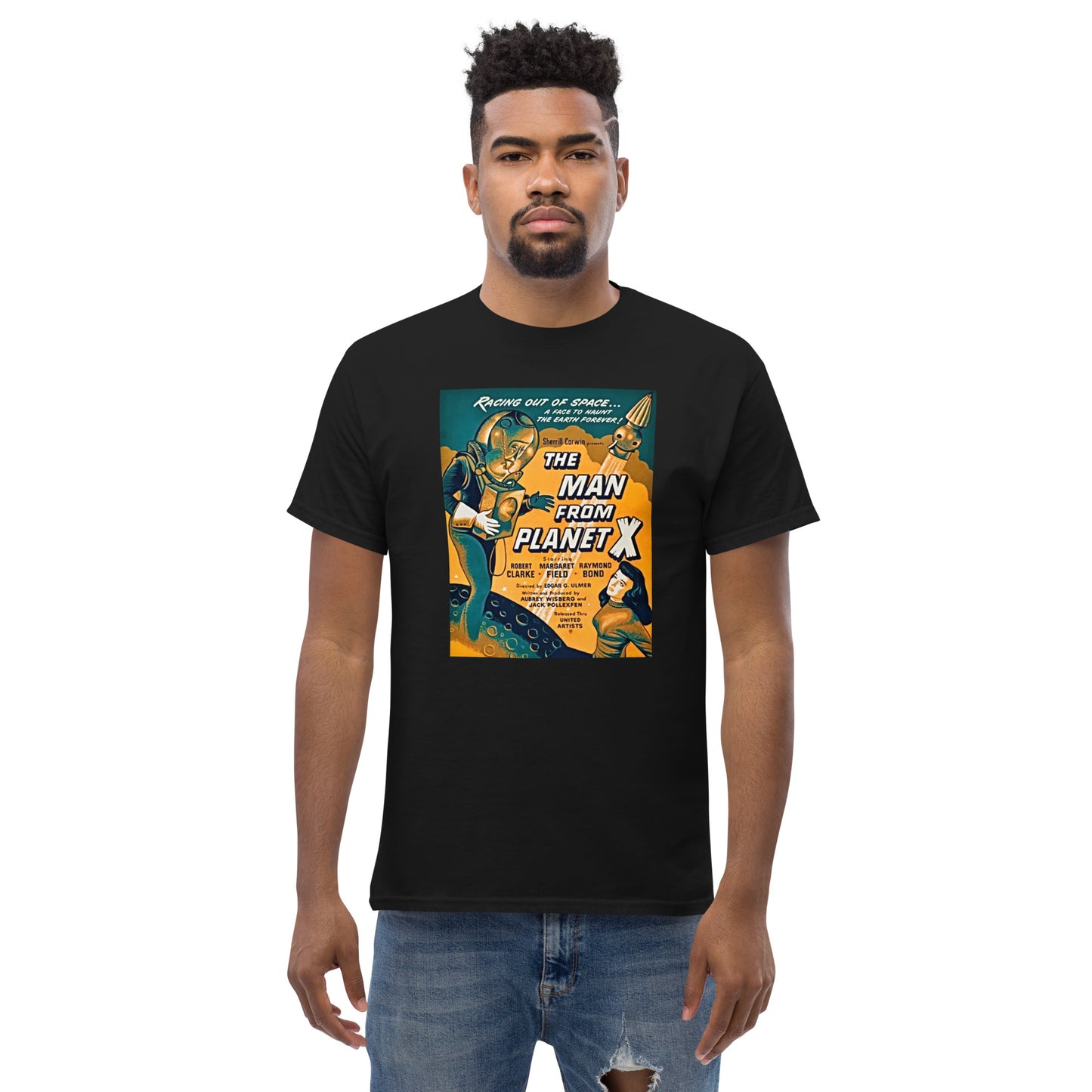 THE MAN FROM PLANET X MEN'S CLASSIC TEE