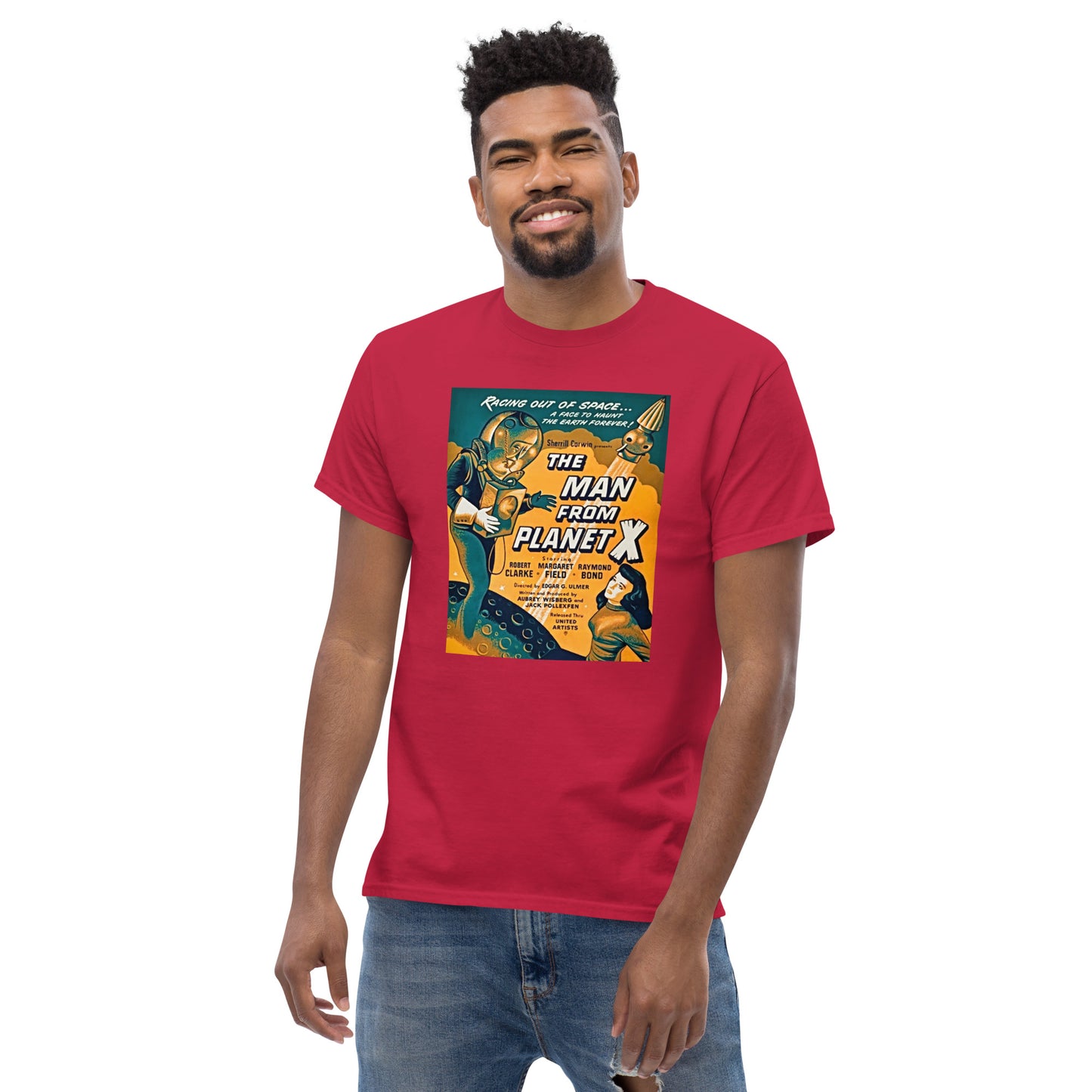THE MAN FROM PLANET X MEN'S CLASSIC TEE