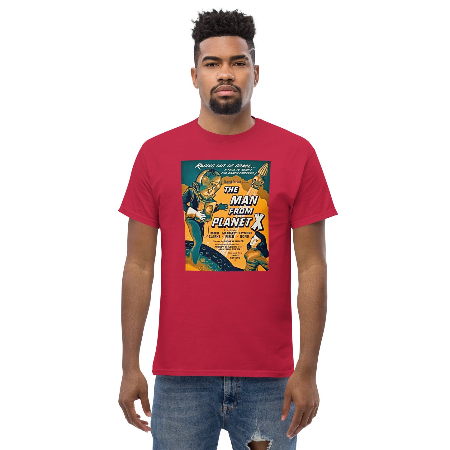 THE MAN FROM PLANET X MEN'S CLASSIC TEE