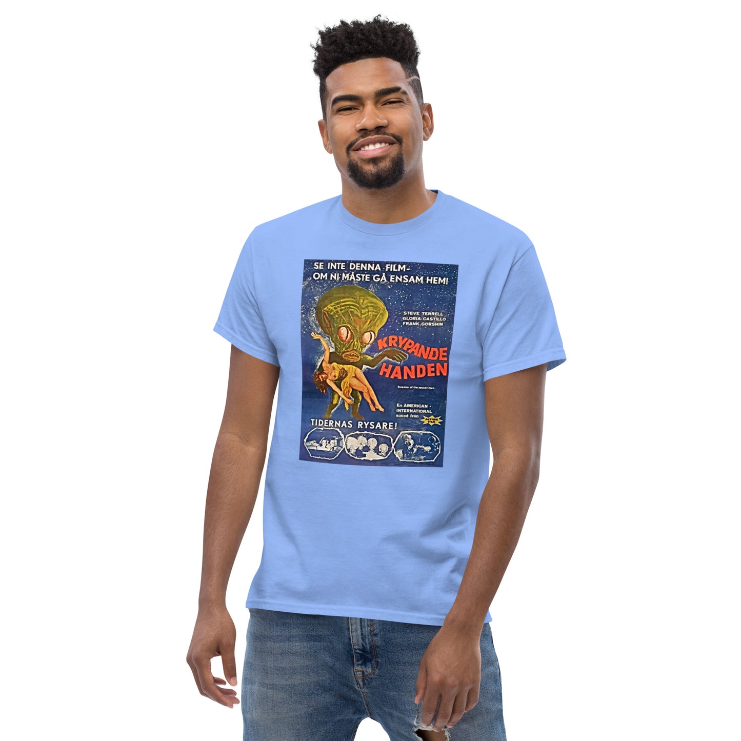 KRYPANDE HANDE (CREEPY HAND) RETRO MOVIE MEN'S CLASSIC TEE