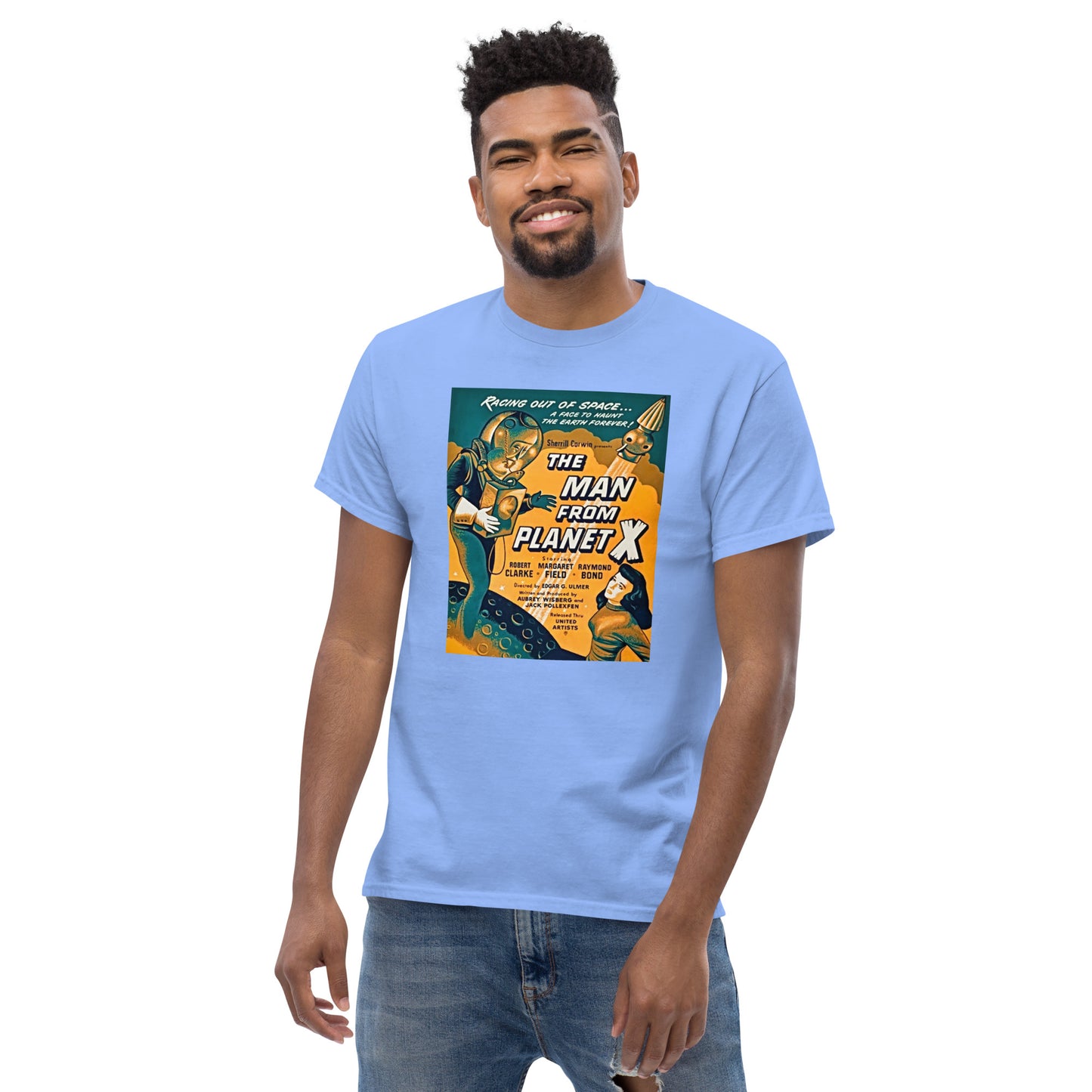 THE MAN FROM PLANET X MEN'S CLASSIC TEE