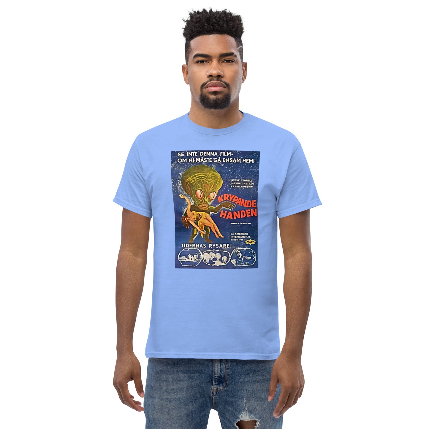 KRYPANDE HANDE (CREEPY HAND) RETRO MOVIE MEN'S CLASSIC TEE