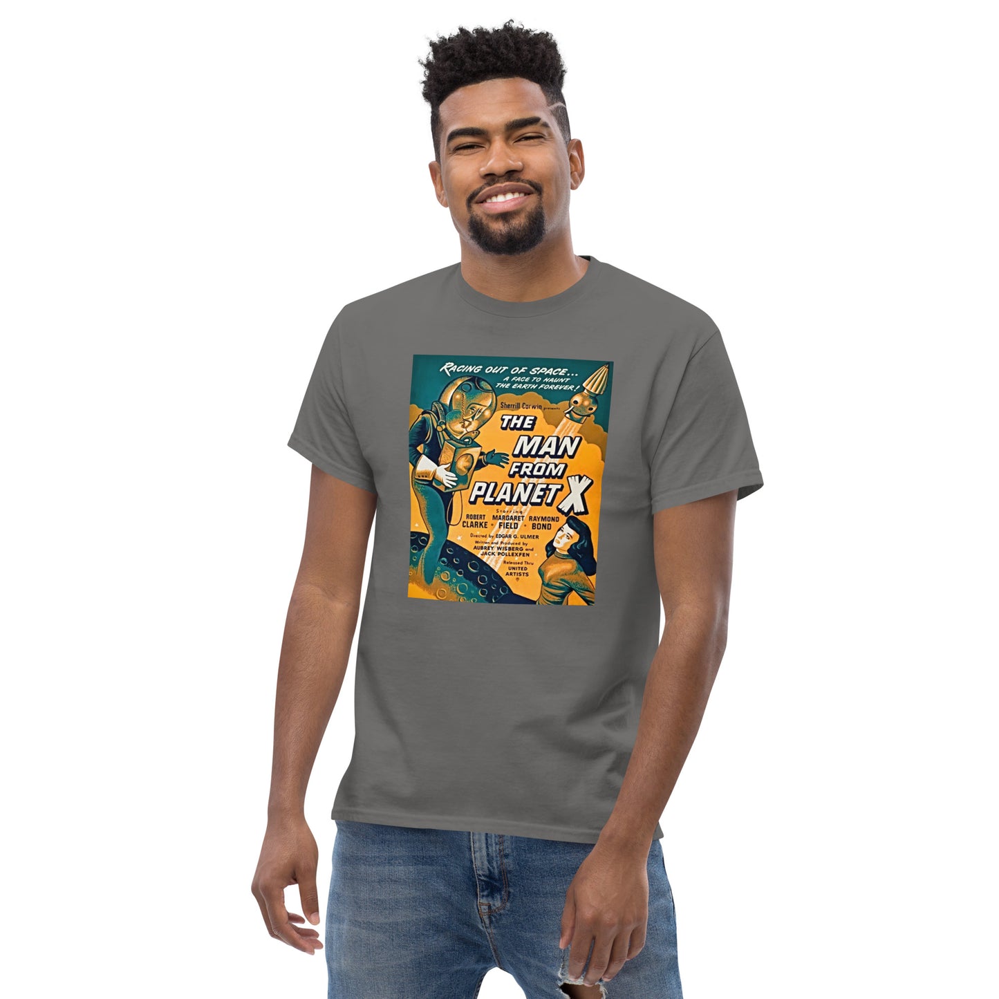 THE MAN FROM PLANET X MEN'S CLASSIC TEE