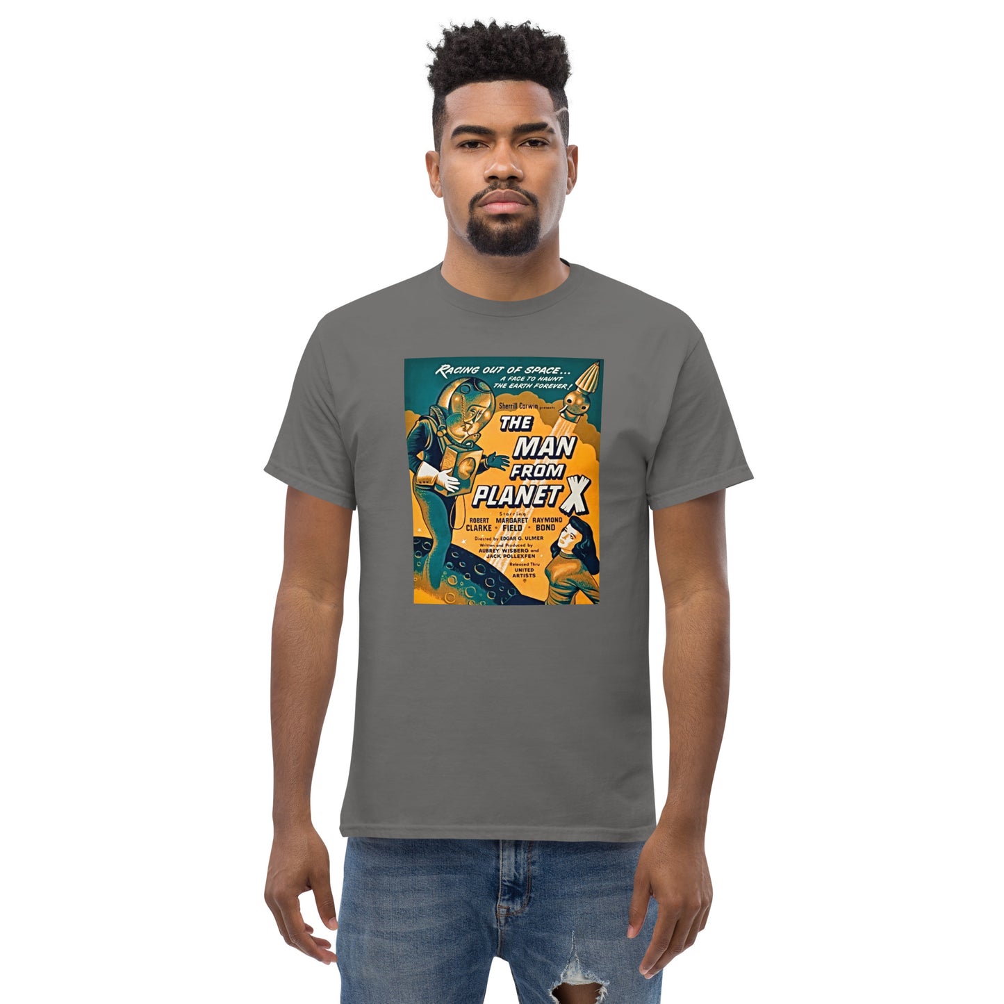 THE MAN FROM PLANET X MEN'S CLASSIC TEE