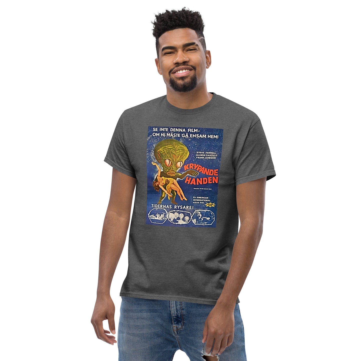 KRYPANDE HANDE (CREEPY HAND) RETRO MOVIE MEN'S CLASSIC TEE