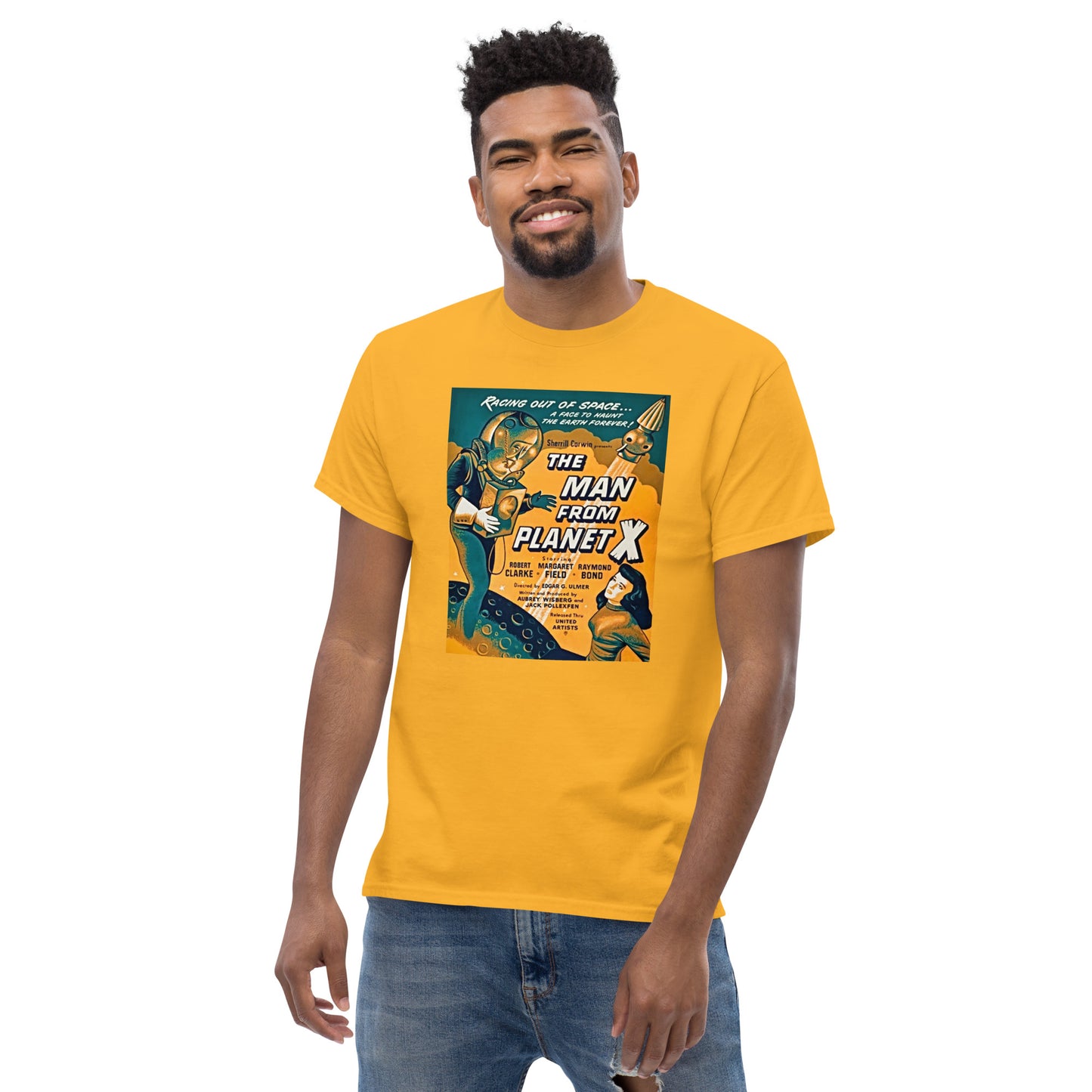 THE MAN FROM PLANET X MEN'S CLASSIC TEE
